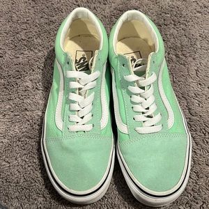 Green Vans Shoes